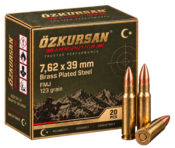 Ozkursan 7.62x39 mm Rifle Ammunition image
