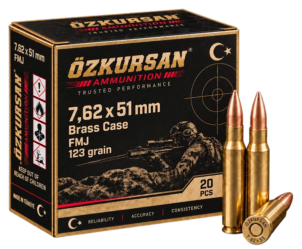 Ozkursan 7.62x51 mm Rifle Ammunition image